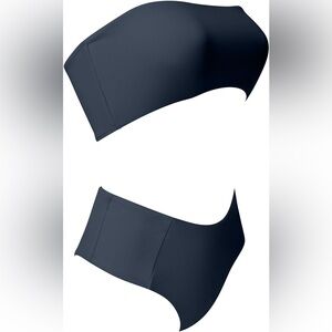 High Waist Bandeau Bikin